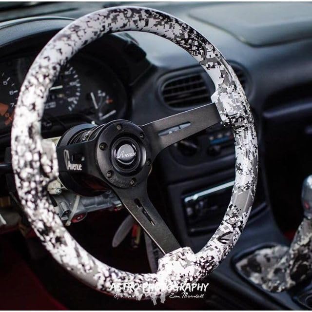 アベニューパフォーマンスミンティxブラックステアリングUSDMハンドル